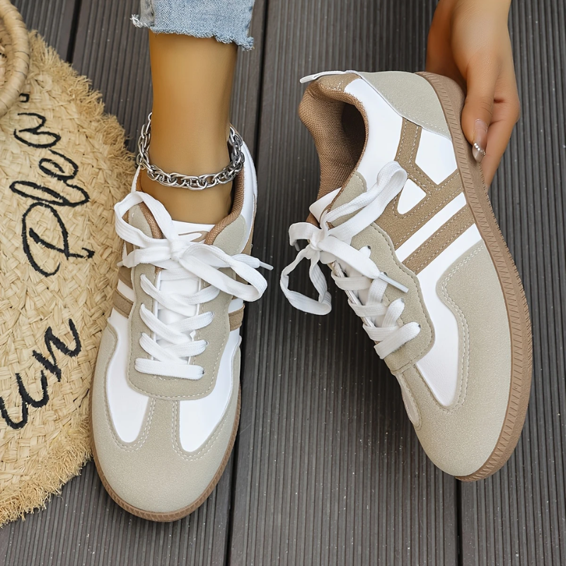 Moderner Feiner Sneaker mit urbanem Look für Damen | Lorena -6