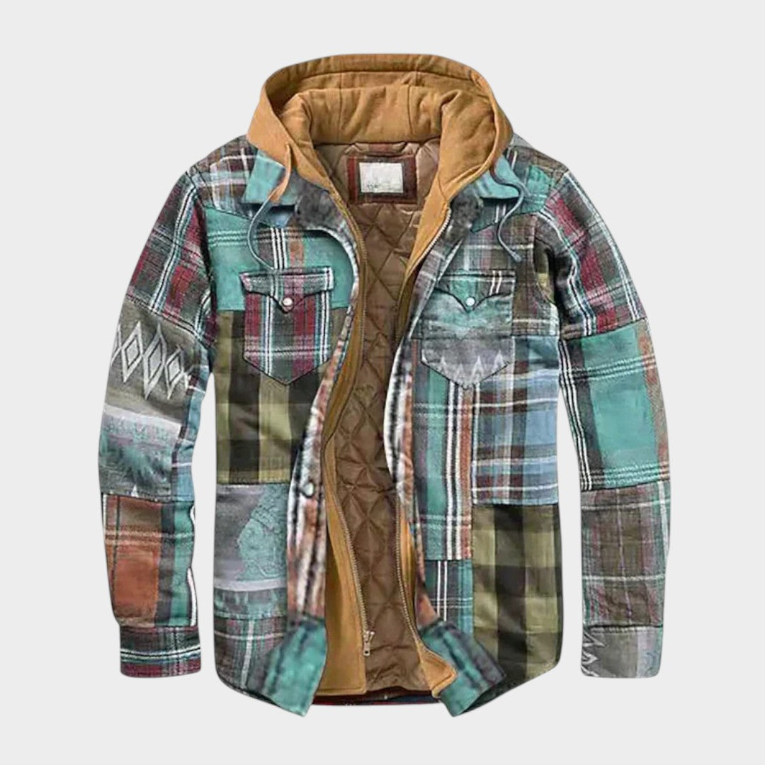 Moderne Edle Weste mit Print für Herren | Nohr -1