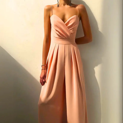 Stilvoller Premium Jumpsuit mit Strick für Damen | Ursella -12