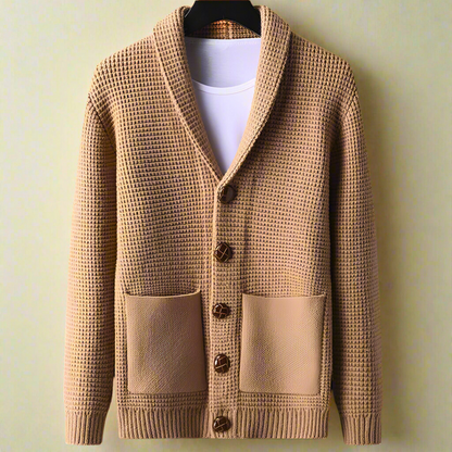 Vintage Strickcardigan Knopfleiste für Frauen | Leandro -10