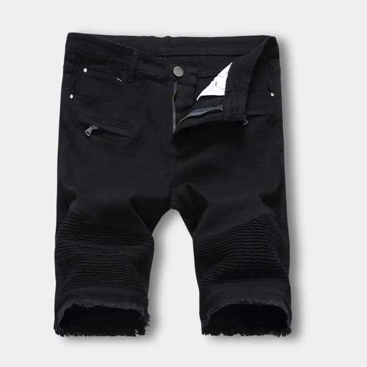 Moderne Edle Shorts mit frontalen Details für Herren | Beltran -1