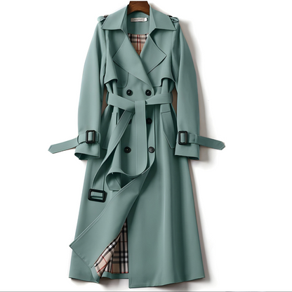 Eleganter Trenchcoat mit Gürtel für Damen | Evelina
