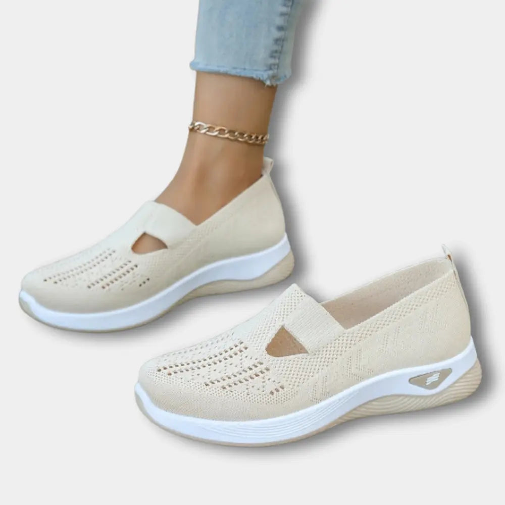 Moderne Raffinierte Mules mit atmungsaktivem Material für Damen | Verna -5