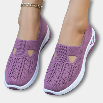 Moderne Raffinierte Mules mit atmungsaktivem Material für Damen | Verna -6