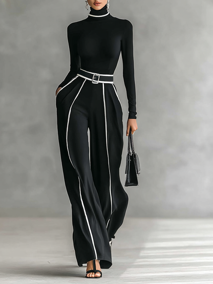 Modernes Edles Set mit eleganter Linienführung für Damen | Elegante -3