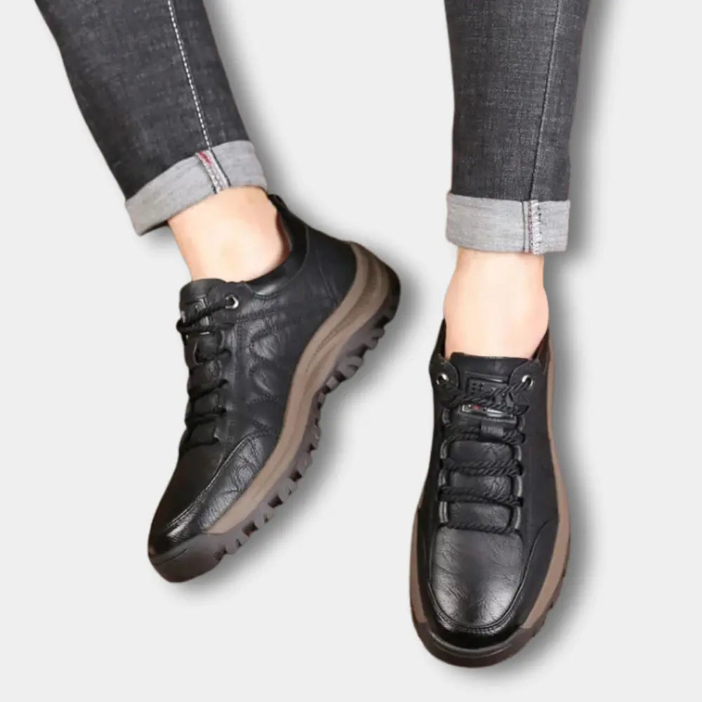 Elegante Raffinierte Outdoor-Stiefel mit rutschfester Sohle für Herren | Jame -1