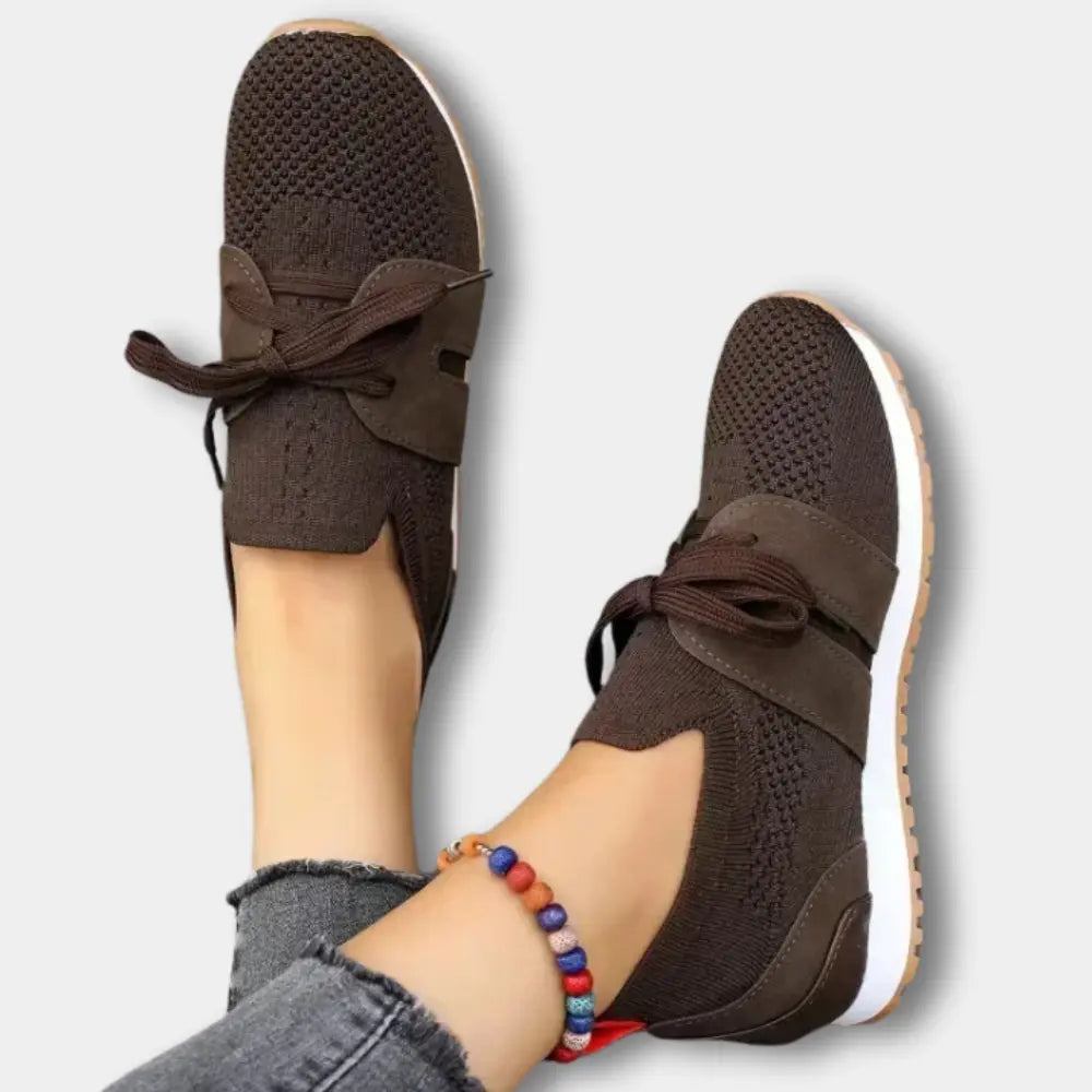 Moderner Edler Sneaker mit Schnürung für Damen | Minerva -1