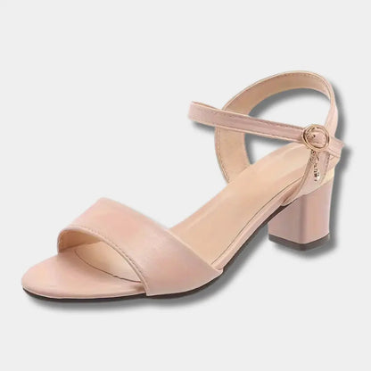 Stilvolle Edle Sandalen mit Absatz für Damen | Cathleen -5