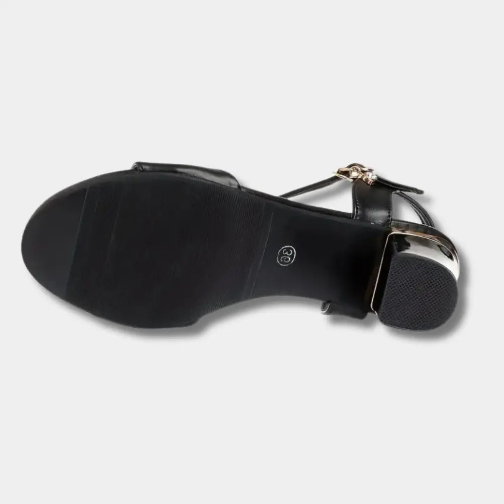 Stilvolle Edle Sandalen mit Absatz für Damen | Cathleen -3