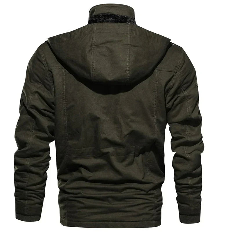 Eleganter Edler Mantel mit eleganter Linienführung für Herren | Rambo -7