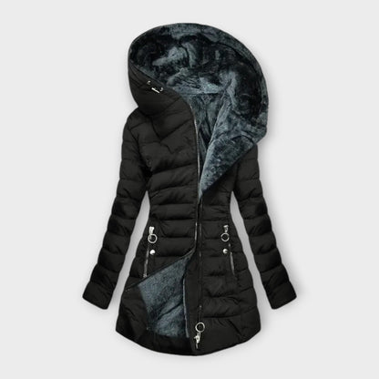 Klassische Edle Wasserdichte Jacke mit wasserabweisendem Material für Damen | Mila -9