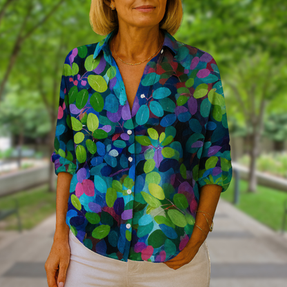 Chic blouse with elegant silhouette for women | Aurélie