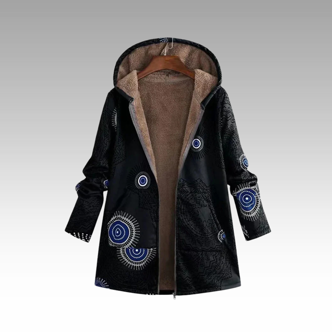 Stilvolle Hochwertige Jacke mit Kapuze für Damen | Cozeva -4