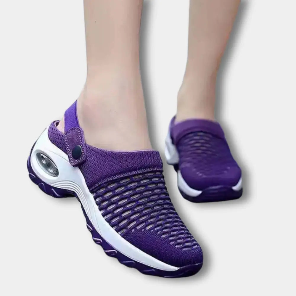Elegante Hochwertige Mules mit atmungsaktivem Material für Damen | Rosalie -1