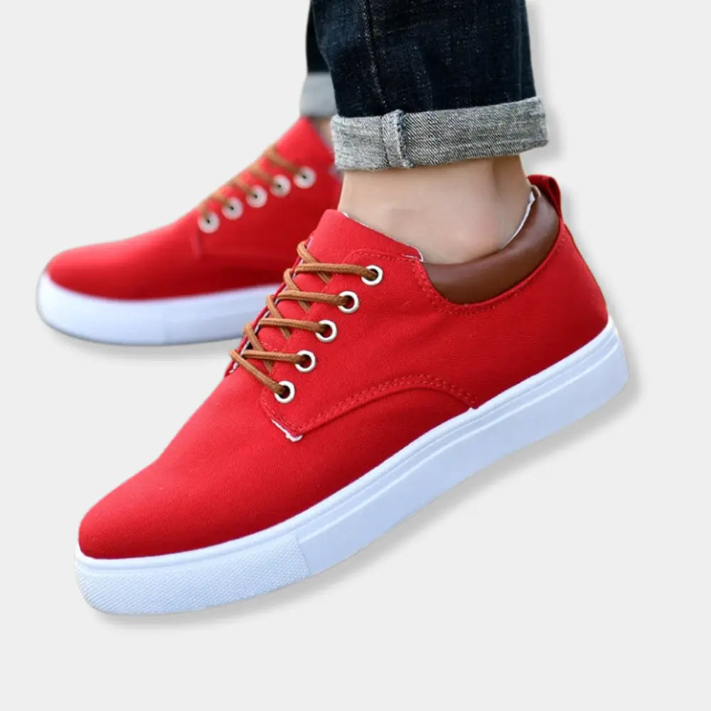 Stilvoller Raffinierter Sneaker mit Schnürung für Herren | Chadwick -1