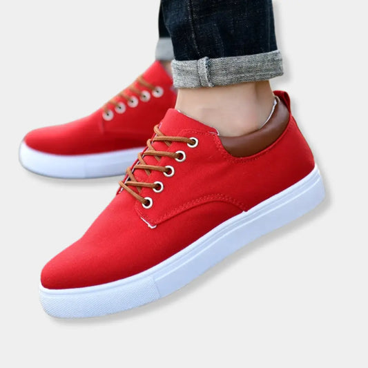 Stilvoller Raffinierter Sneaker mit Schnürung für Herren | Chadwick -1