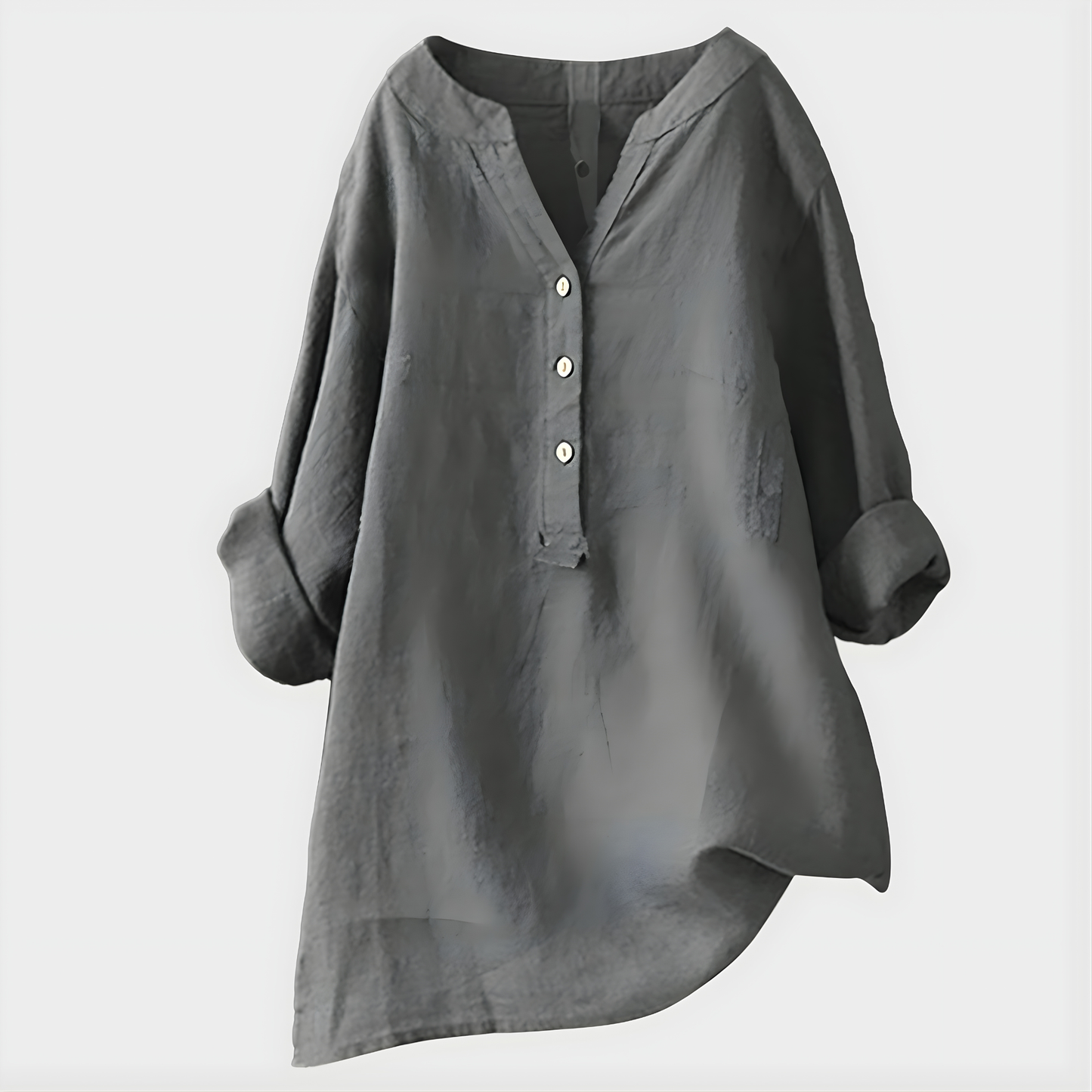 Elegant V-neck blouse for women | Virelle