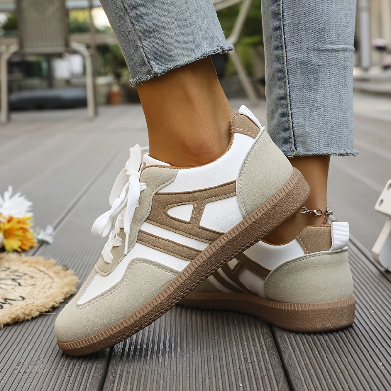 Moderner Feiner Sneaker mit urbanem Look für Damen | Lorena -2