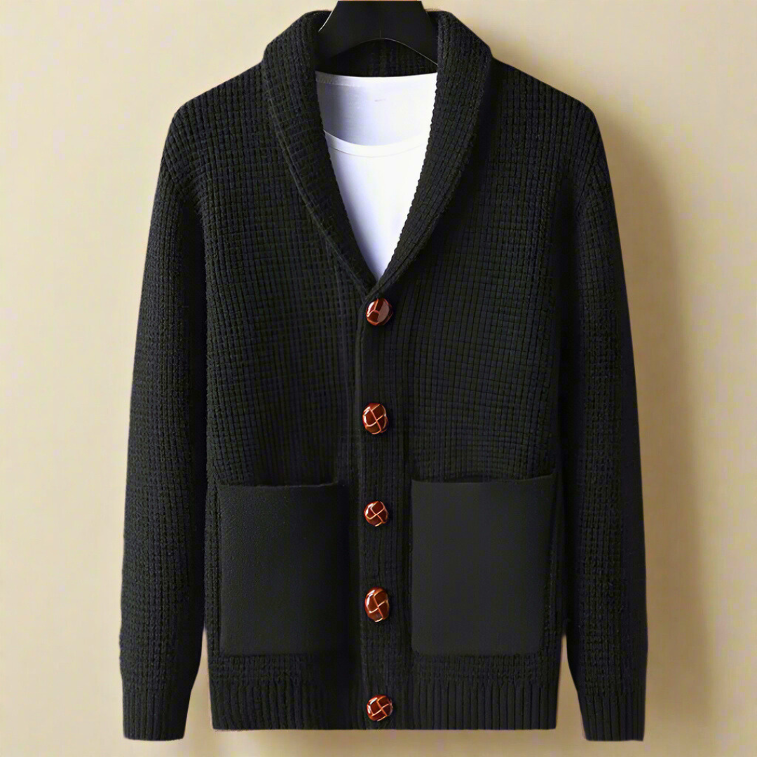 Vintage Strickcardigan Knopfleiste für Frauen | Leandro -8
