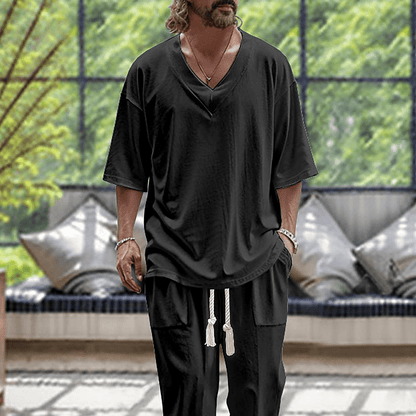 Elegant Men's Relaxed Fit Set | Thane