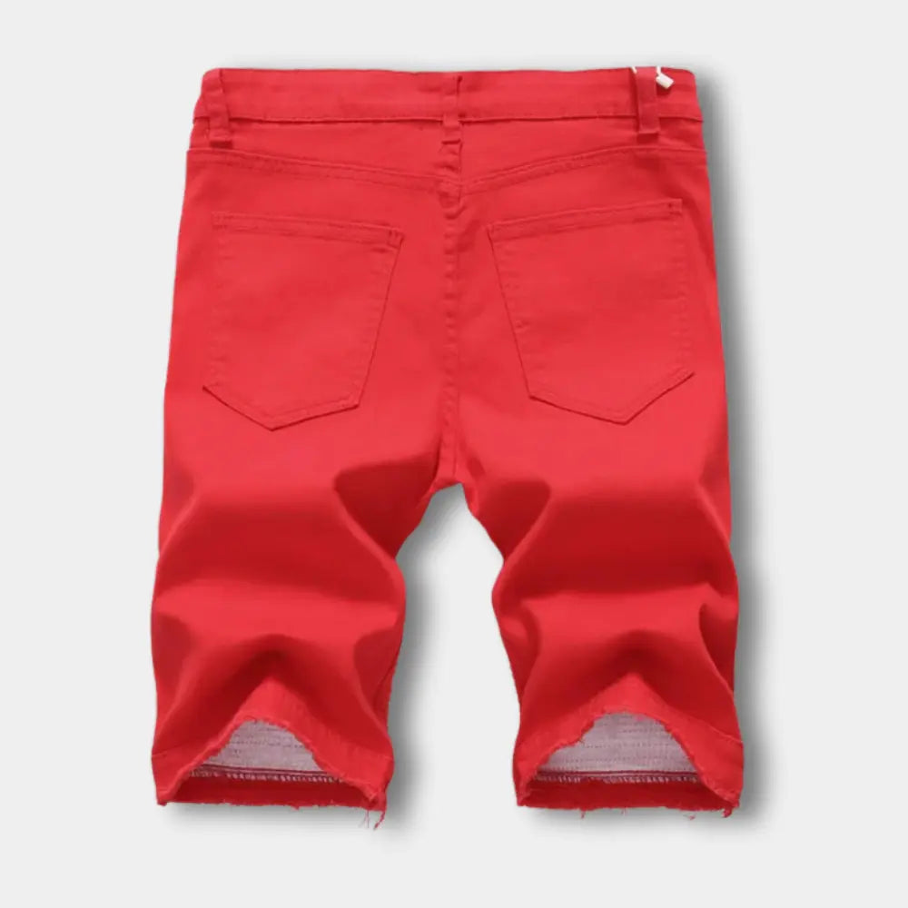 Moderne Edle Shorts mit frontalen Details für Herren | Beltran -3