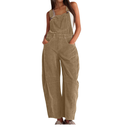 Wide leg overalls jumpsuit for women | Rosalyn