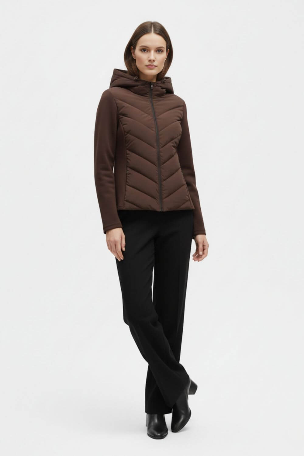 Kapuzensweater Pufferjacke für Frauen | Caurelle -5