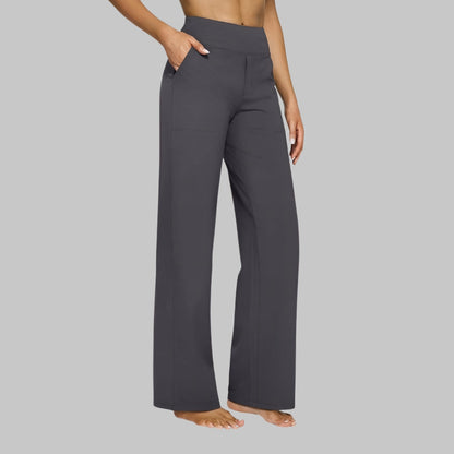 Stilvolle Raffinierte Hose mit Strick für Damen | Calista -6