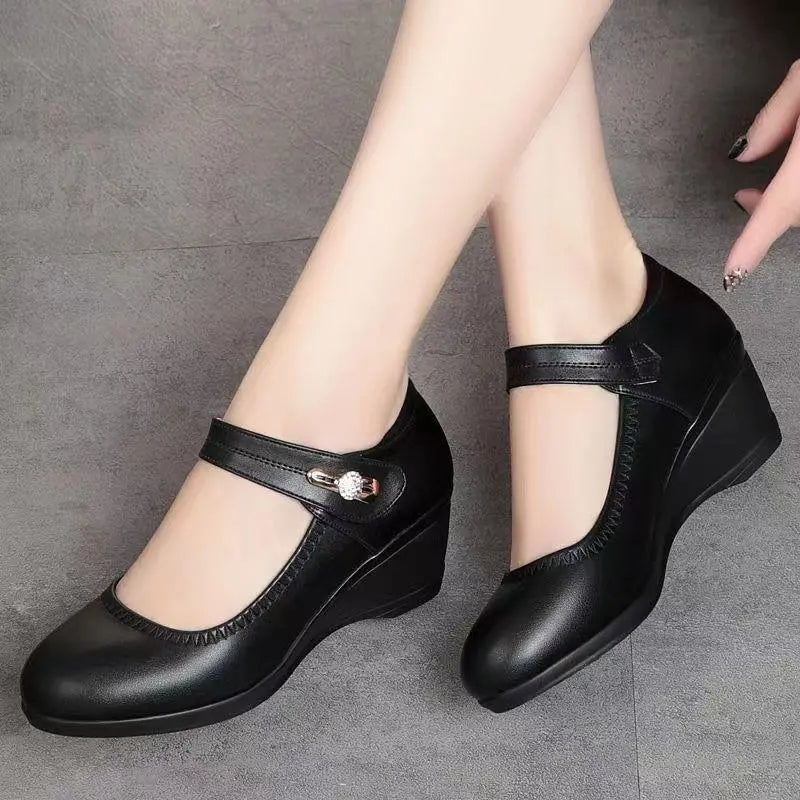Klassische Raffinierte Absatzschuhe mit flexibler Sohle für Damen | Claudia -5