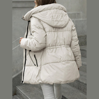 Oversized Winterparka Kapuze für Männer | Elvara -7
