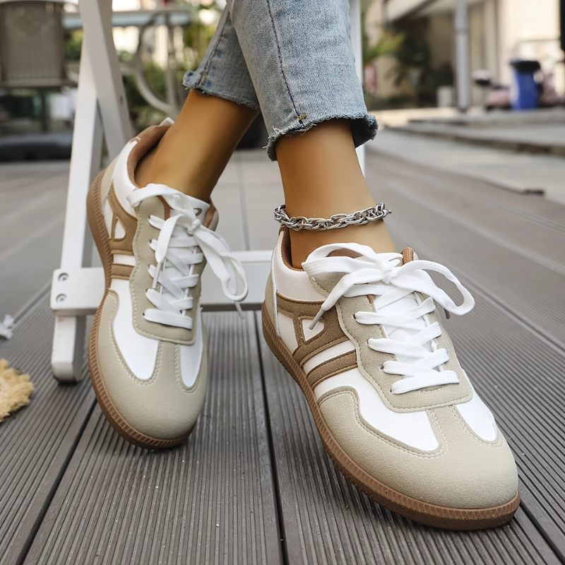 Moderner Feiner Sneaker mit urbanem Look für Damen | Lorena -5