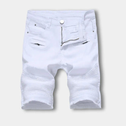 Moderne Edle Shorts mit frontalen Details für Herren | Beltran -4