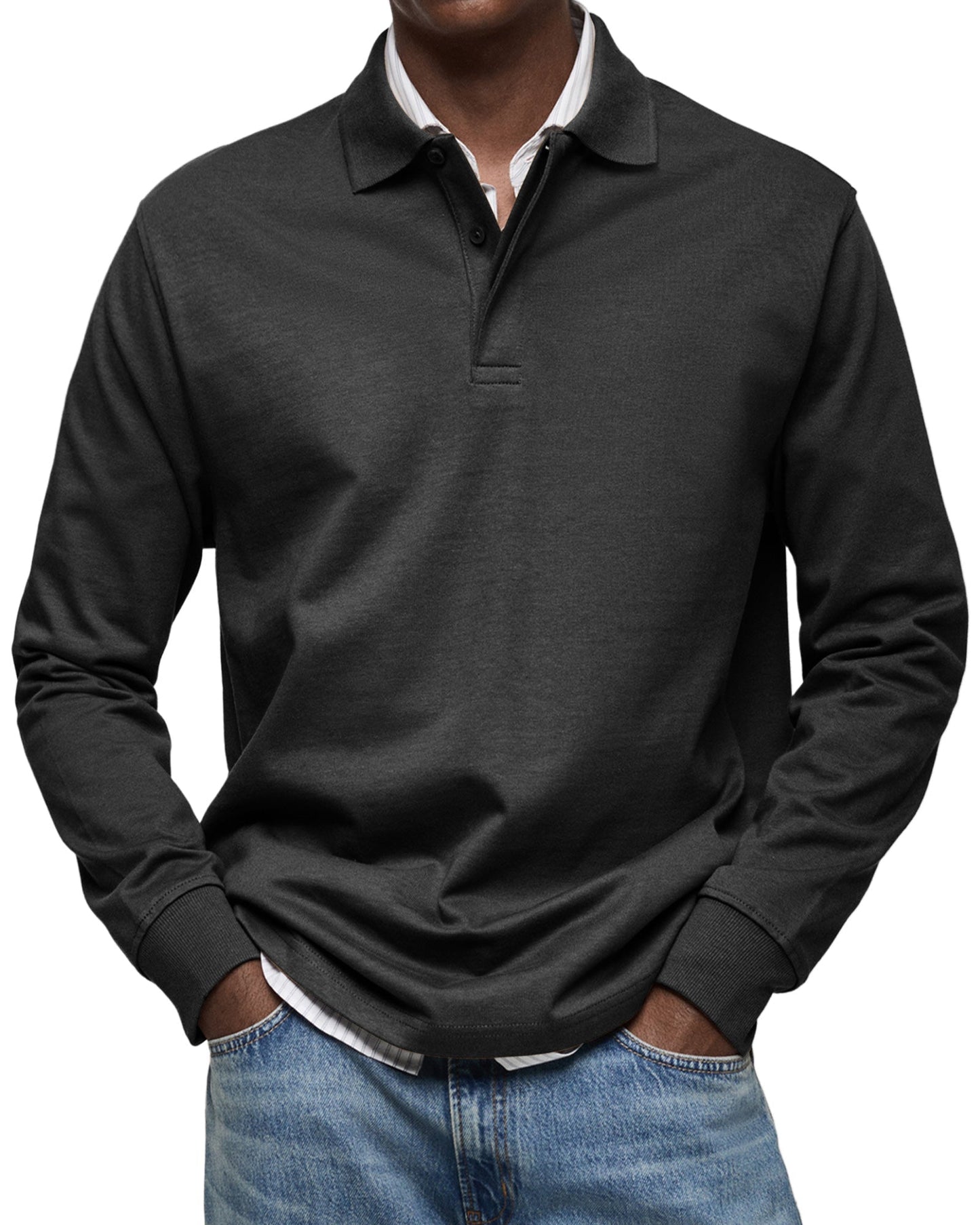 Langarm Poloshirt für Frauen | Wilson -3