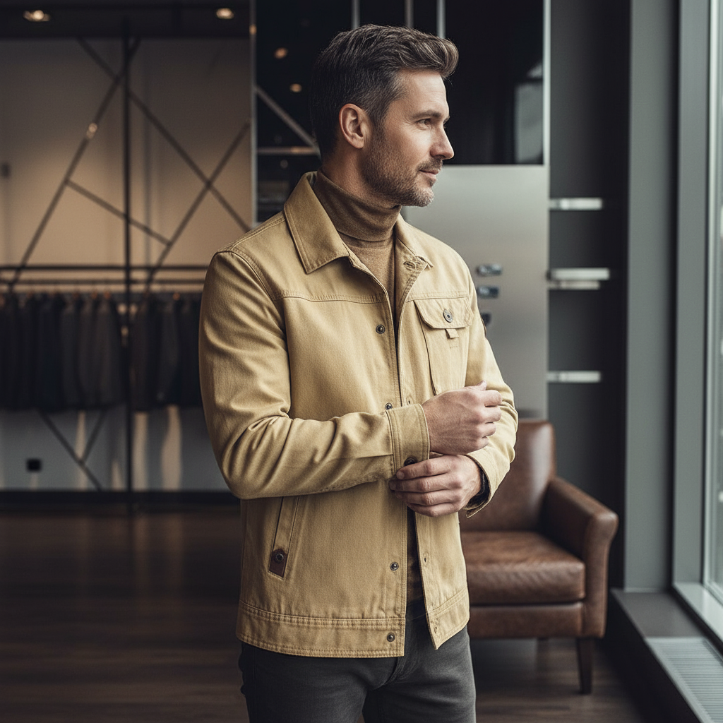 Bequeme Hochwertige Feldjacke mit eleganter Linienführung für Herren | Caldwell -4