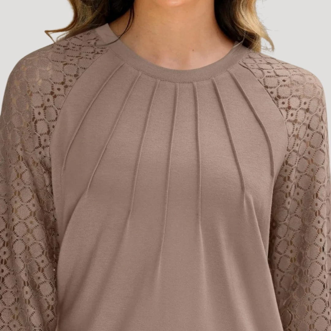 Long sleeve smart casual blouse for women | Serena