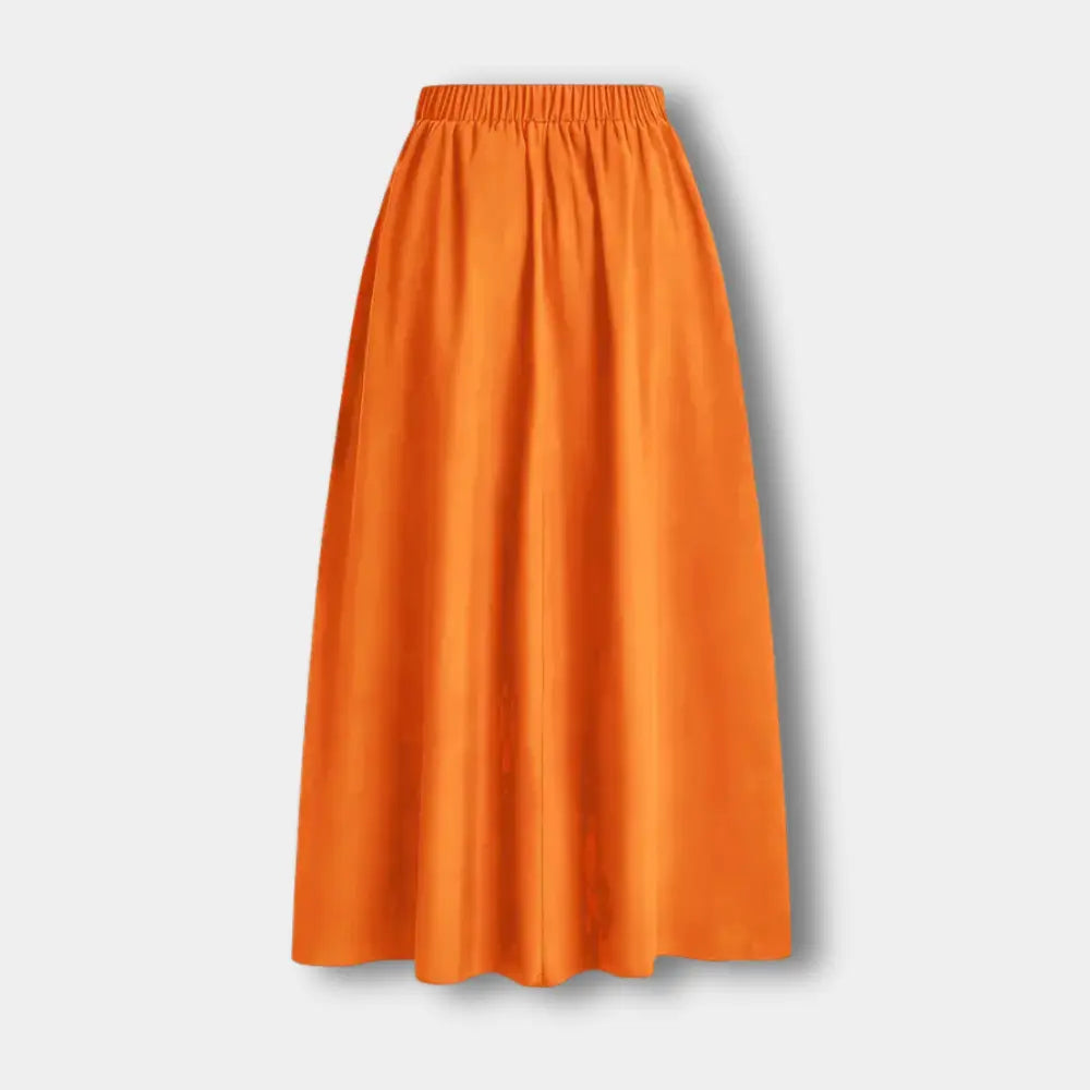 Eleganter Premium Rock mit weitem Schnitt für Damen | Leola -4