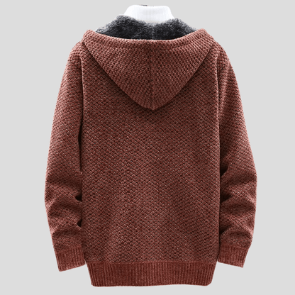 Bequemer Feiner Hoodie mit modernem Design für Herren | Cálido -6