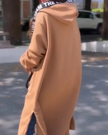 Bequemes Feines Sweatshirt mit Kapuze für Damen | Marina -6