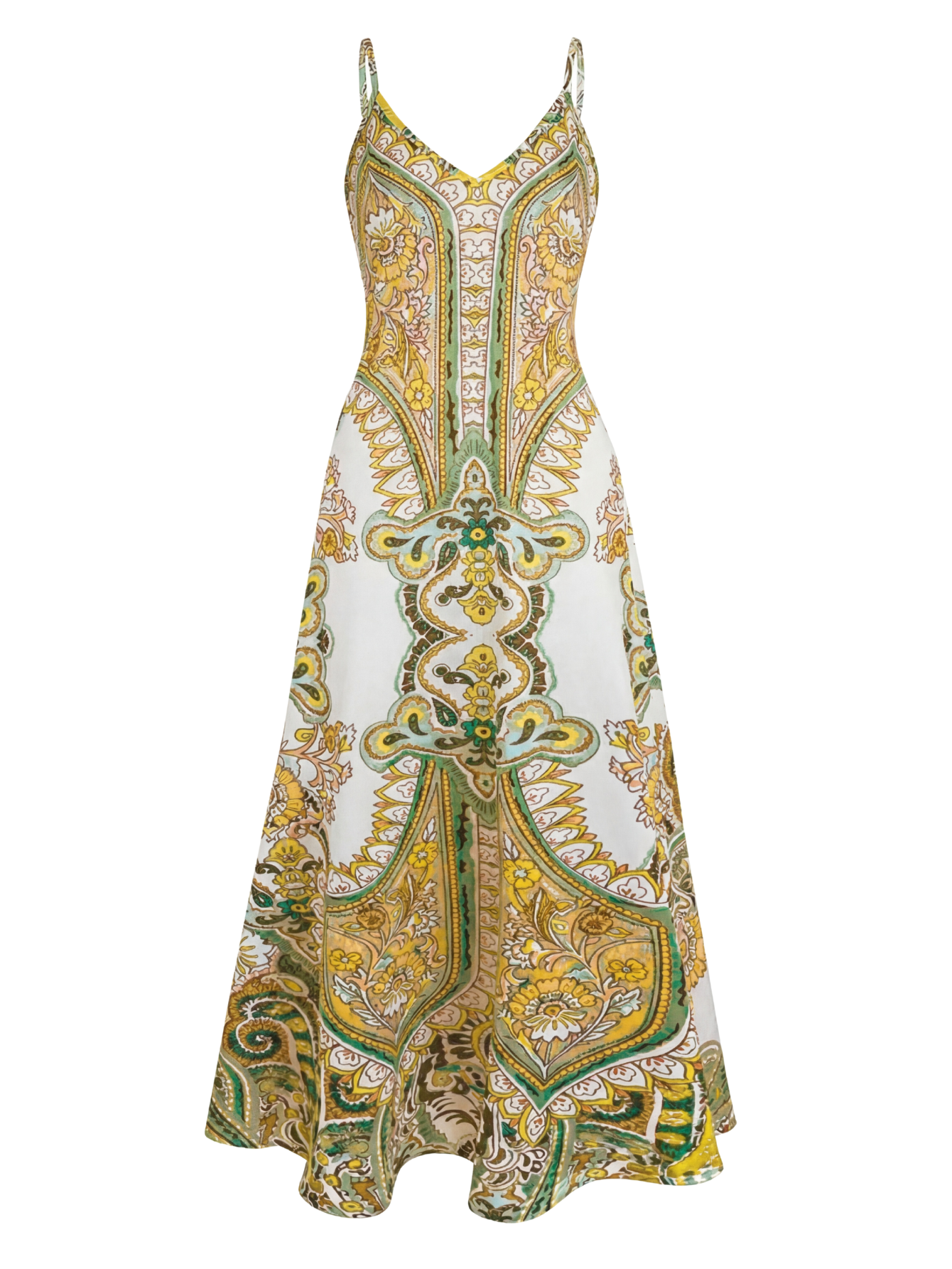 Women's Floral Sleeveless Midi Dress | Selina