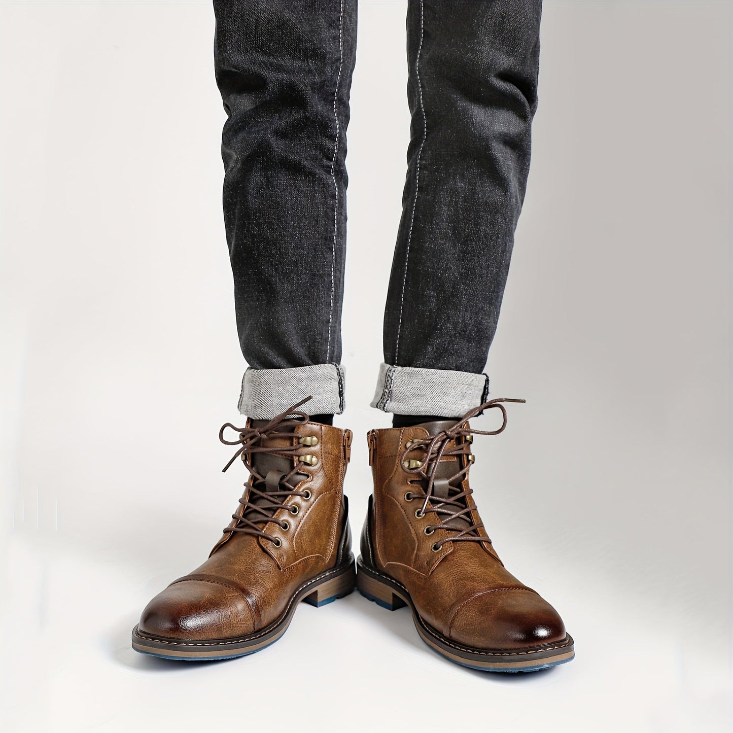 Heritage Brogue Stiefel für Frauen | Maxwell -7