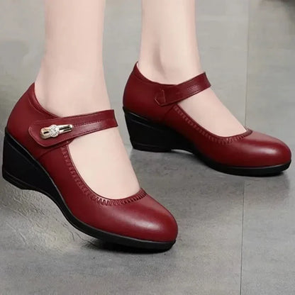 Klassische Raffinierte Absatzschuhe mit flexibler Sohle für Damen | Claudia -1