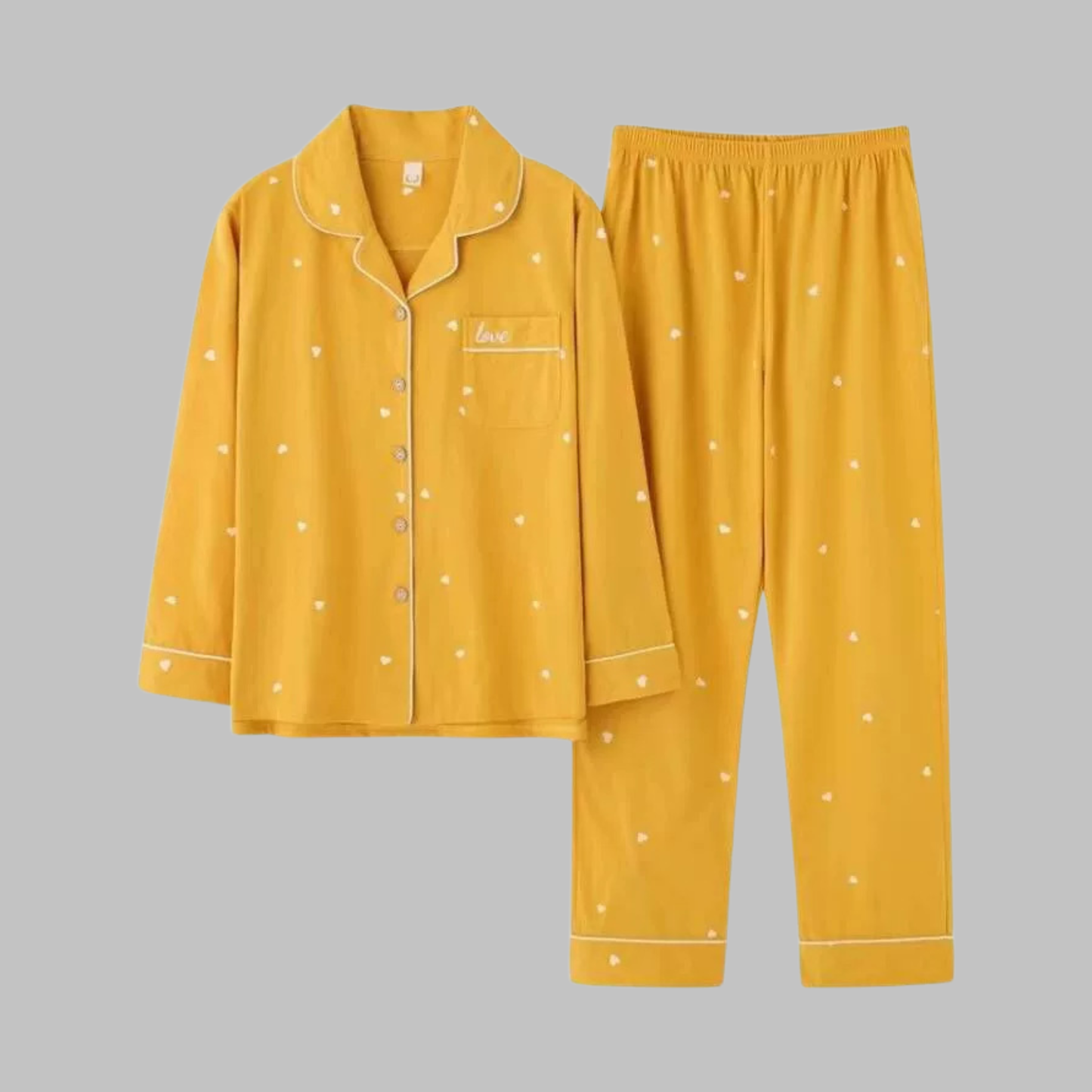 Gemütliches Loungewear-Set mit Langarmshirt und Hose für Damen | Cosima