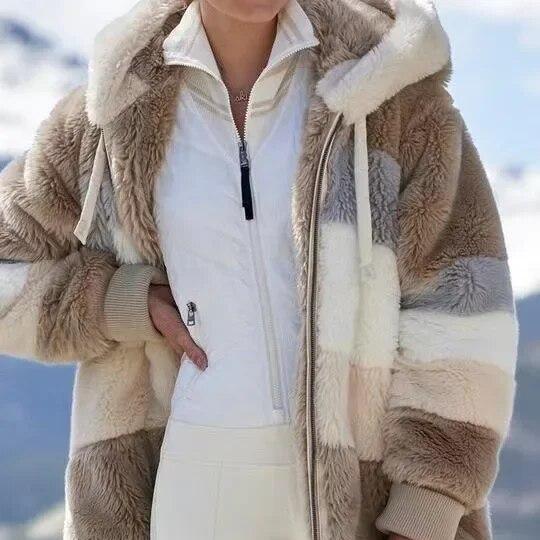 Elegante Hochwertige Jacke mit Kapuze für Damen | Alaska -5