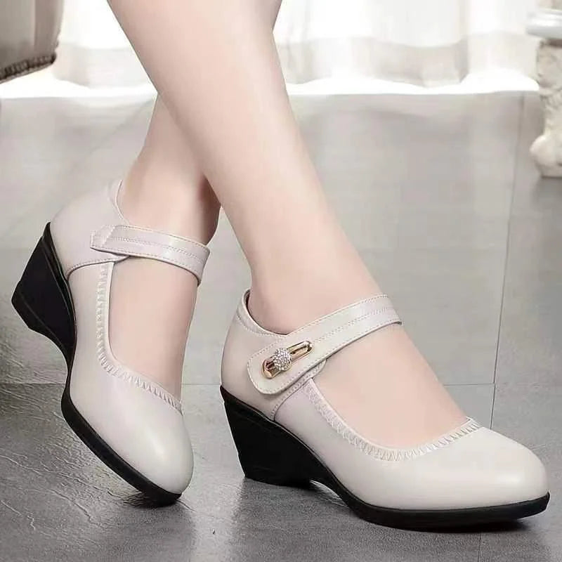Klassische Raffinierte Absatzschuhe mit flexibler Sohle für Damen | Claudia -6