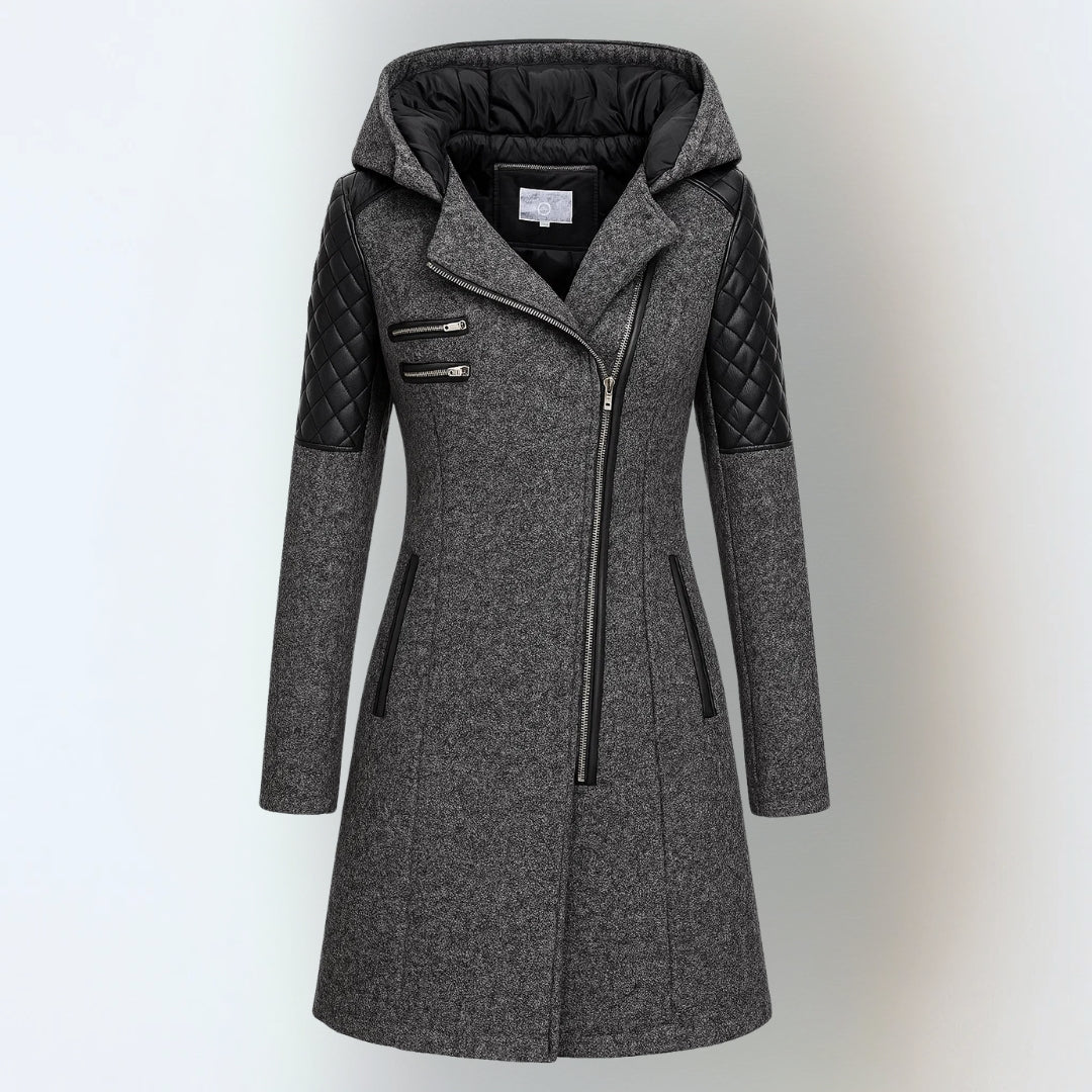 Gesteppte Winterjacke Kapuze für Männer | Jasmina -2