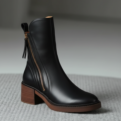Bequeme Edle Stiefel mit Absatz für Damen | Atemporal -7