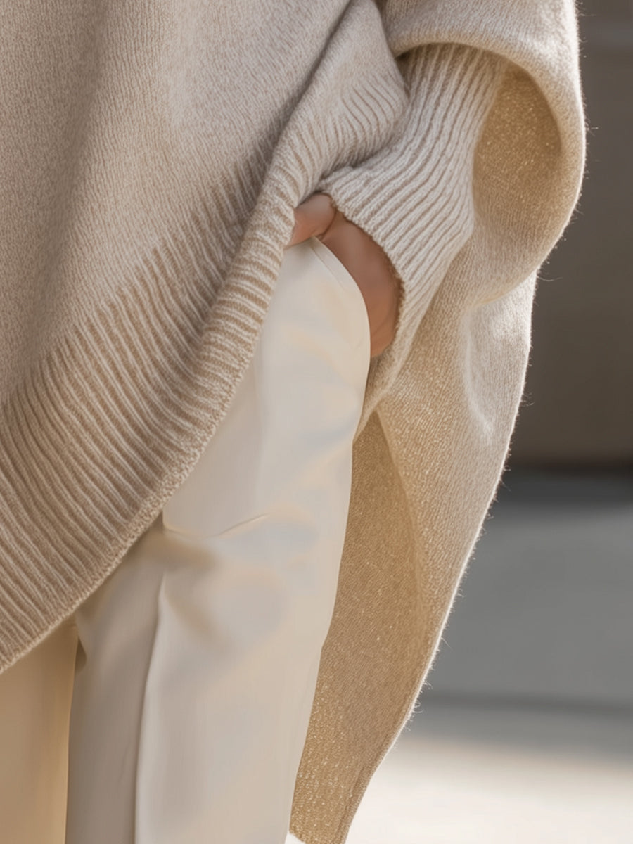 Oversize Pullover Lockerer Silhouette für Männer | Meliora -5