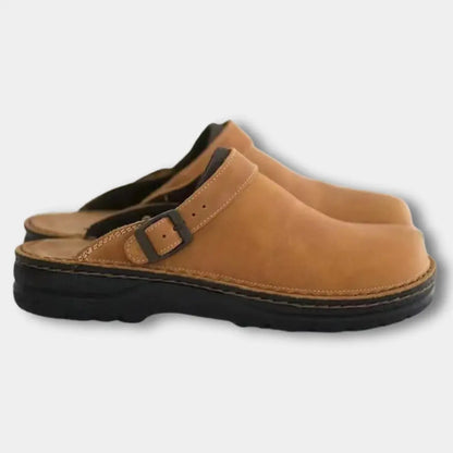 Klassische Raffinierte Sandalen mit seitlichen Details für Herren | Etta -3
