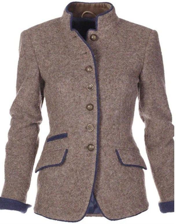 Stilvoller Feiner Blazer mit eleganter Linienführung für Damen | Casual -3