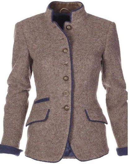 Stilvoller Feiner Blazer mit eleganter Linienführung für Damen | Casual -3